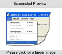 < Tags! > Lock Pro Screenshot